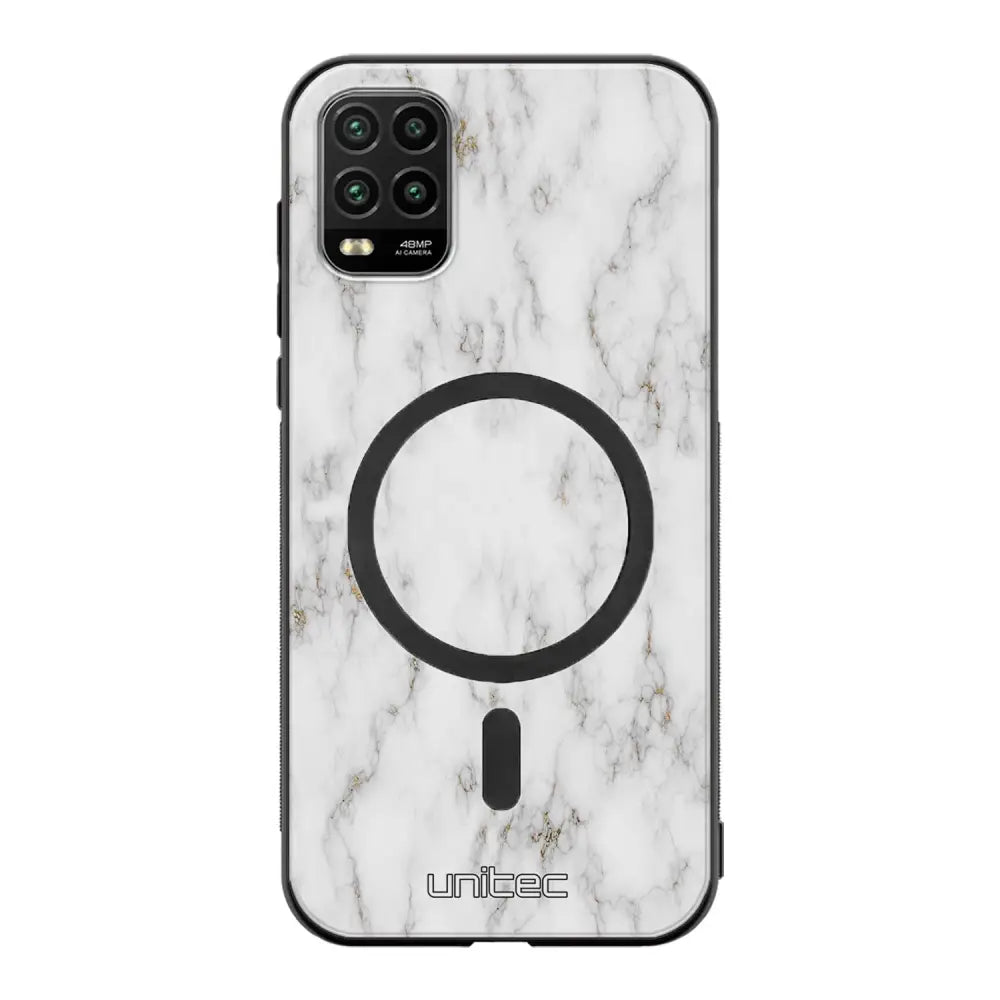Xiaomi Mi 10 Lite marmori suojakuoret - White Marble