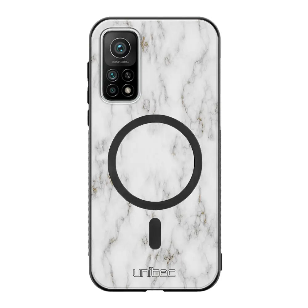 Xiaomi Mi 10T Pro marmori suojakuoret - White Marble