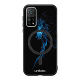 Xiaomi Mi 10T Pro suojakuoret - Blue Smoke On Black