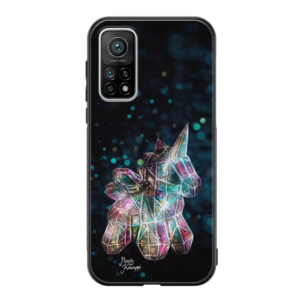 Xiaomi Mi 10T Pro unicorn suojakuoret - Sininen - Noora Kämppi - Ei