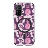 Xiaomi Mi 10T suojakuoret - Purple Teddy Bear