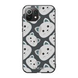 Xiaomi Mi 11 Lite kissa suojakuoret - Kittens - Ei