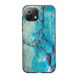 Xiaomi Mi 11 Lite marmori suojakuoret - Turquoise Marble - Ei