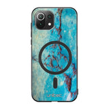 Xiaomi Mi 11 Lite marmori suojakuoret - Turquoise Marble