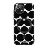 Xiaomi Mi 11 Lite pallo suojakuoret - Musta Pallo