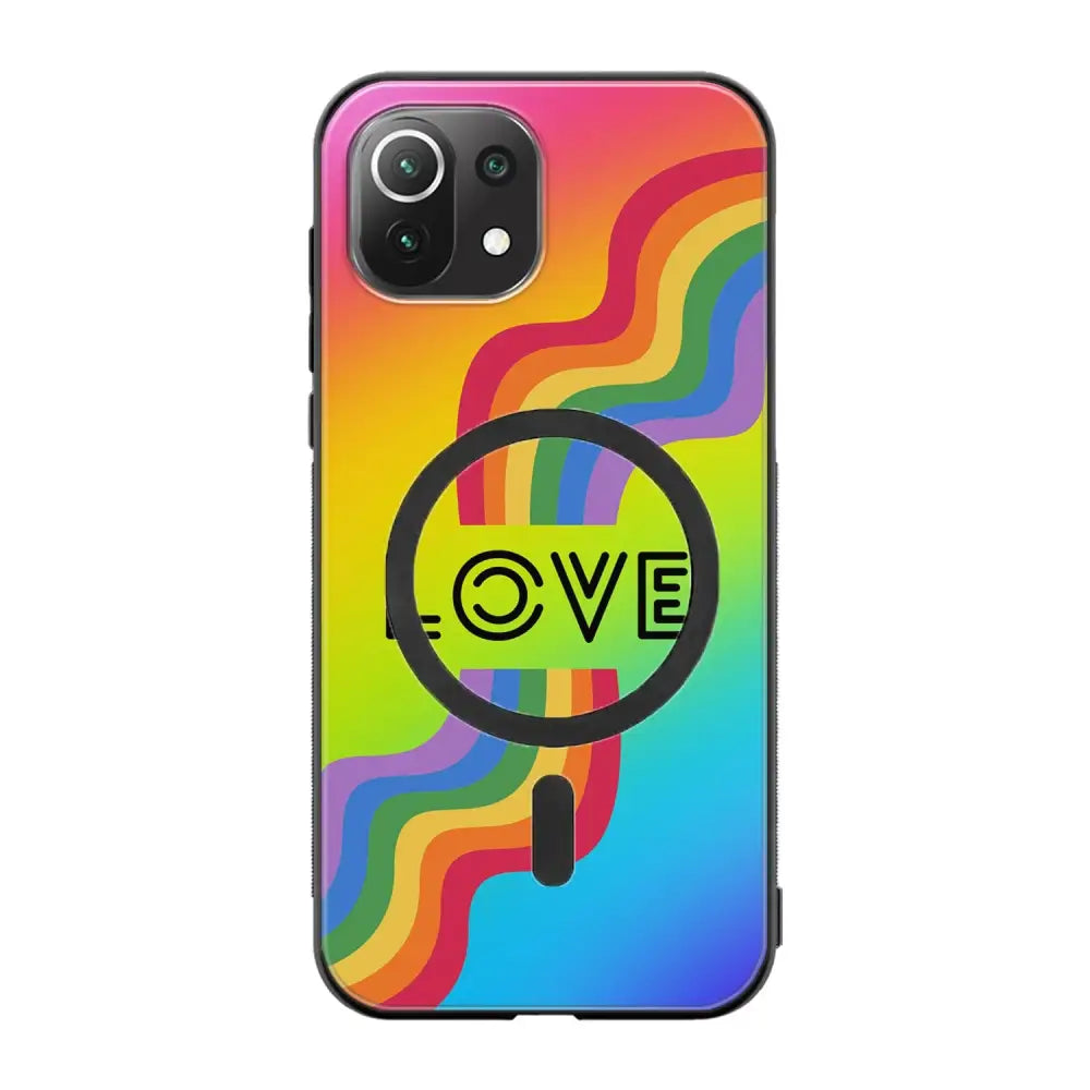 Xiaomi Mi 11 Lite pride suojakuoret - Love