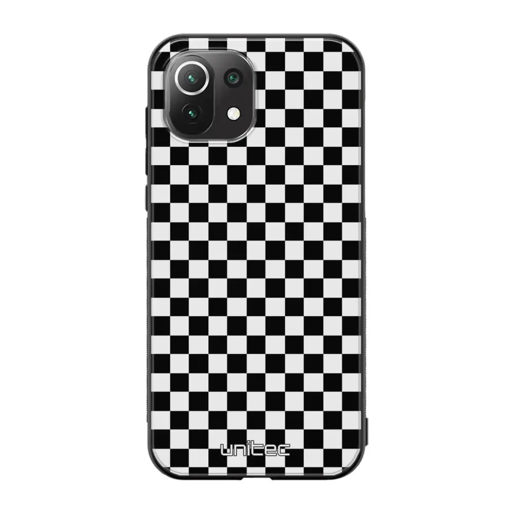 Xiaomi Mi 11 Lite suojakuoret - Black And White - Ei