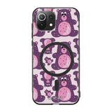 Xiaomi Mi 11 Lite suojakuoret - Purple Teddy Bear