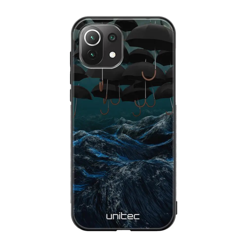 Xiaomi Mi 11 Lite suojakuoret - Umbrella Storm - Ei