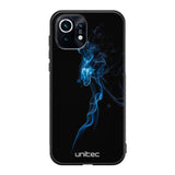 Xiaomi Mi 11 suojakuoret - Blue Smoke On Black - Ei