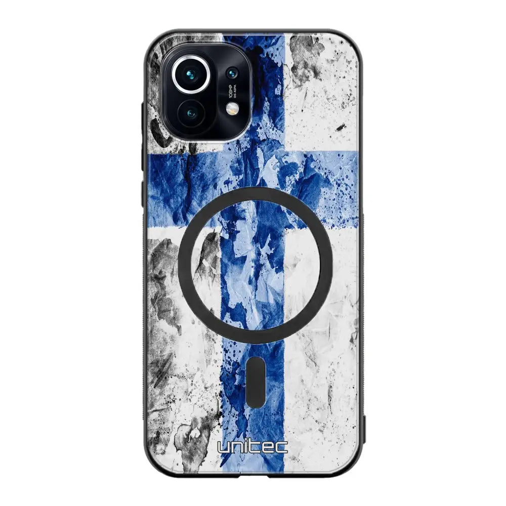 Xiaomi Mi 11 suojakuoret - Painted Finnish Flag