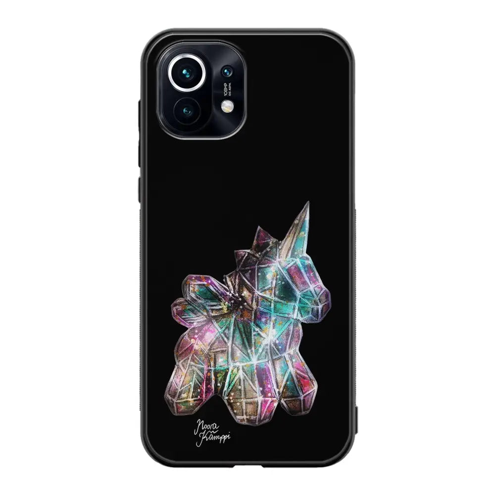 Xiaomi Mi 11 unicorn suojakuoret - Musta - Noora Kämppi - Ei