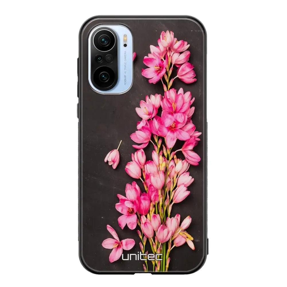 Xiaomi Mi 11i kukka suojakuoret - Pink Flowers - Ei