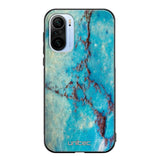 Xiaomi Mi 11i marmori suojakuoret - Turquoise Marble - Ei