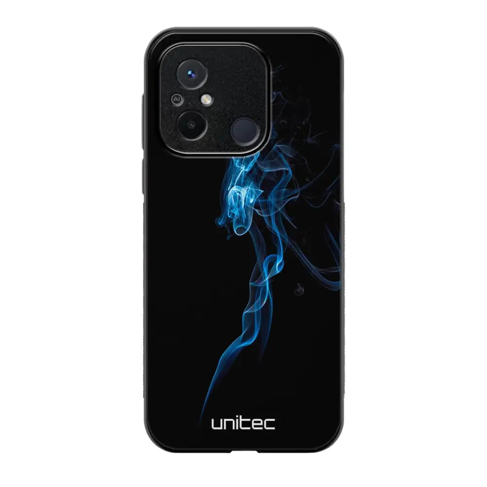 Xiaomi Redmi 12C suojakuoret - Blue Smoke On Black - Ei