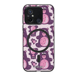 Xiaomi Redmi 12C suojakuoret - Purple Teddy Bear