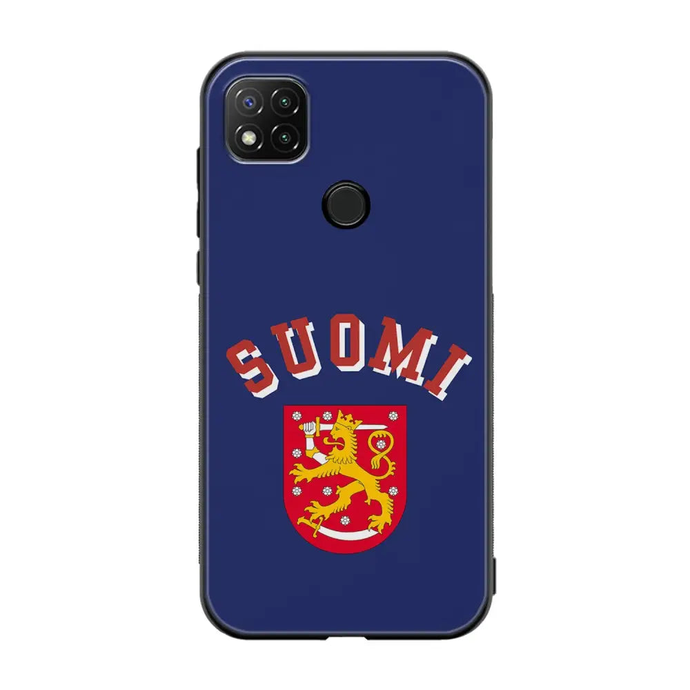 Xiaomi Redmi 9C jääkiekko suojakuoret - Leijonat Suomi - Ei