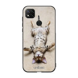 Xiaomi Redmi 9C kissa suojakuoret - Relaxing Cat - Ei