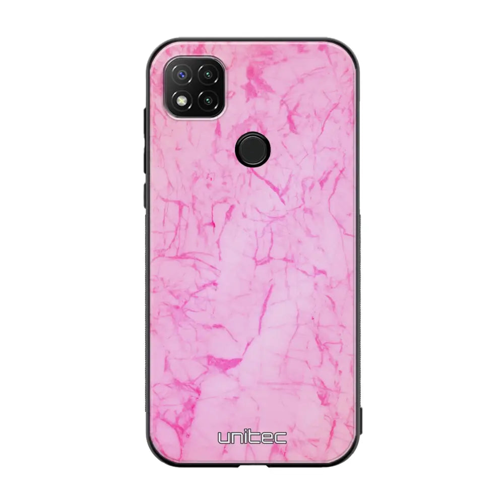 Xiaomi Redmi 9C marmori suojakuoret - Light Pink Marble - Ei