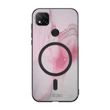 Xiaomi Redmi 9C marmori suojakuoret - Pink Pok Rie