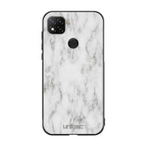 Xiaomi Redmi 9C marmori suojakuoret - White Marble - Ei