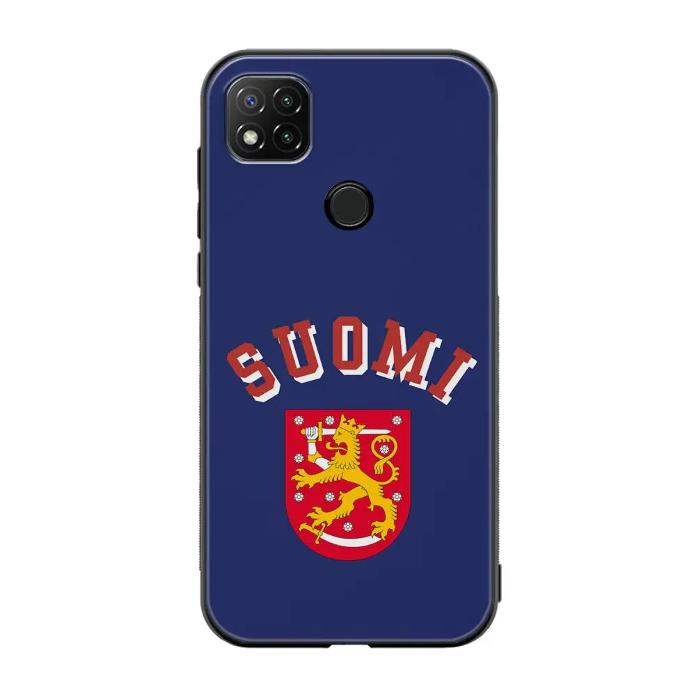 Xiaomi Redmi 9C NFC jääkiekko suojakuoret - Leijonat Suomi - Ei