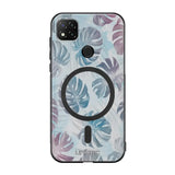 Xiaomi Redmi 9C NFC kukka suojakuoret - Monstera Texture