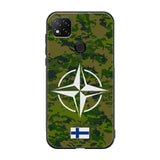 Xiaomi Redmi 9C NFC nato suojakuoret - Camo Suomi - Ei