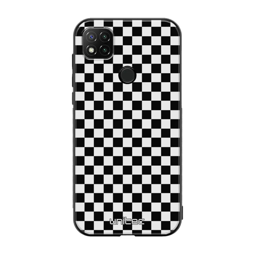 Xiaomi Redmi 9C NFC suojakuoret - Black And White - Ei