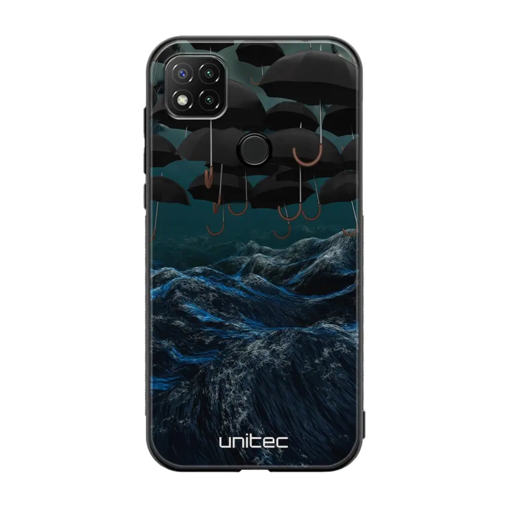 Xiaomi Redmi 9C NFC suojakuoret - Umbrella Storm - Ei