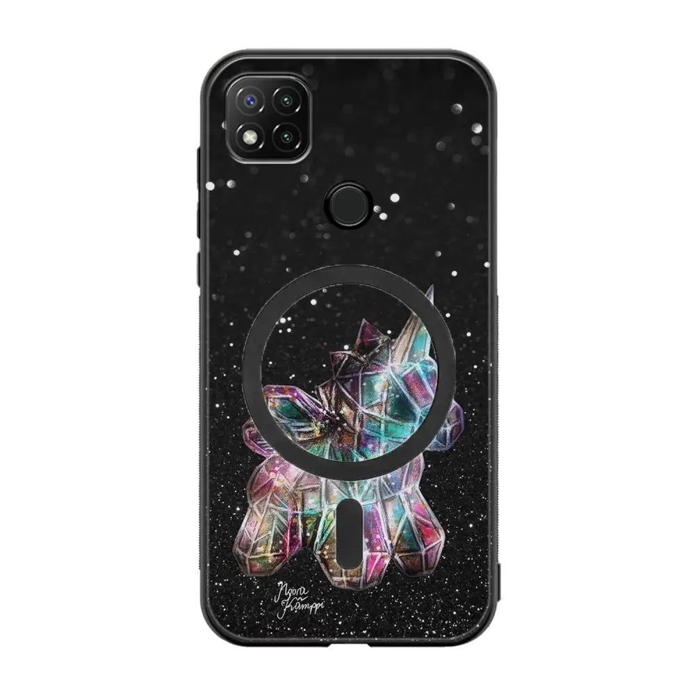 Xiaomi Redmi 9C NFC unicorn suojakuoret - Valkoinen - Noora Kämppi