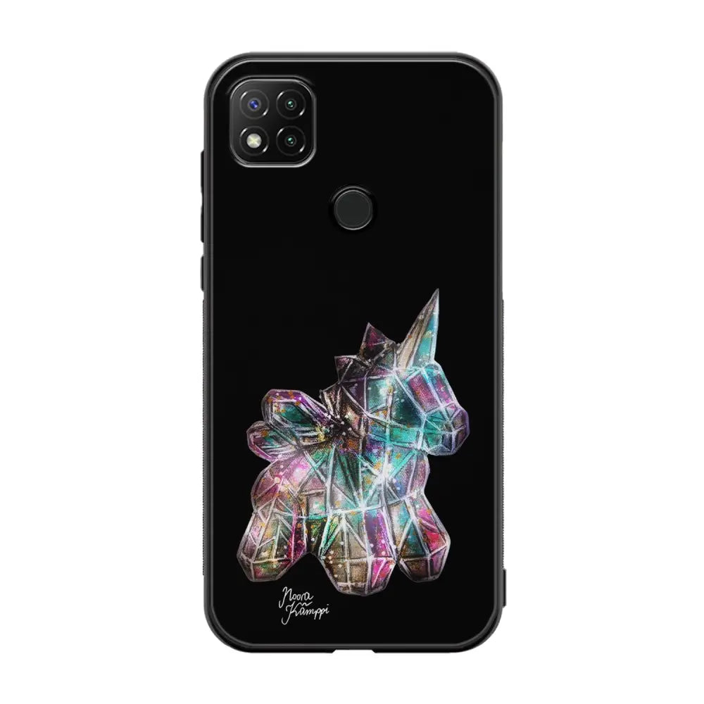 Xiaomi Redmi 9C unicorn suojakuoret - Musta - Noora Kämppi - Ei