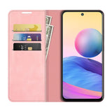 Xiaomi Redmi Note 10 5G Unitec Lompakko Suojakotelo Ruusukulta
