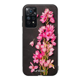 Xiaomi Redmi Note 11 kukka suojakuoret - Pink Flowers - Ei