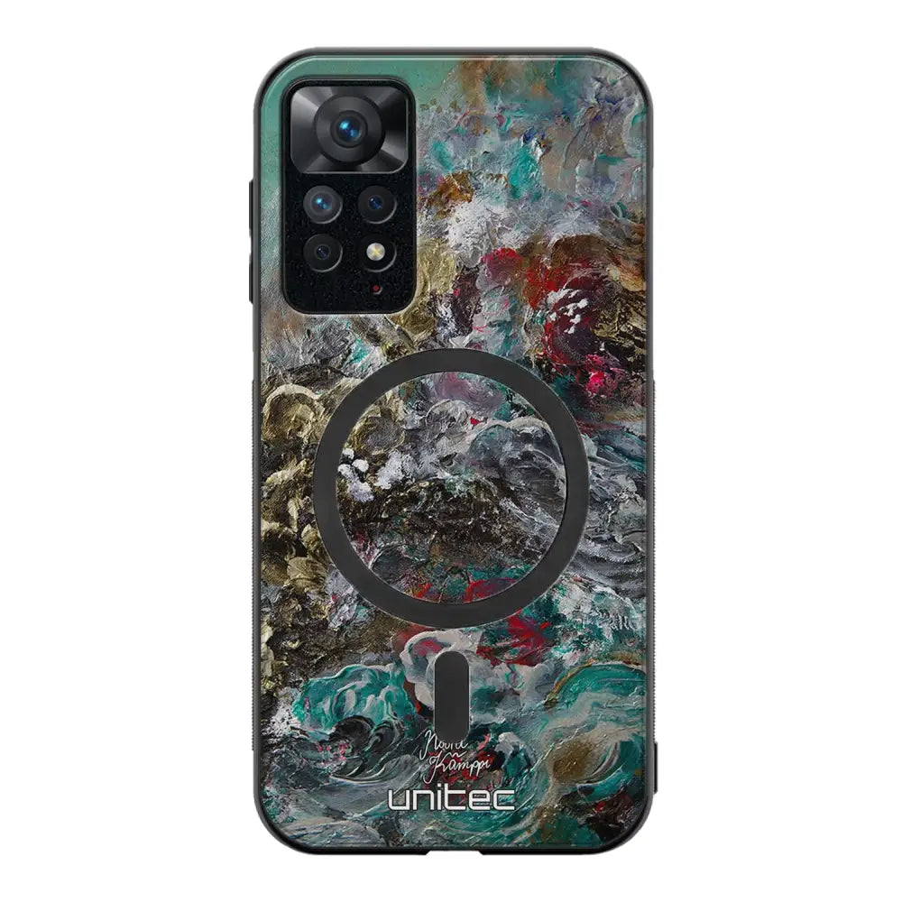 Xiaomi Redmi Note 11 modern art suojakuoret - Heart Knows - Noora Kämppi