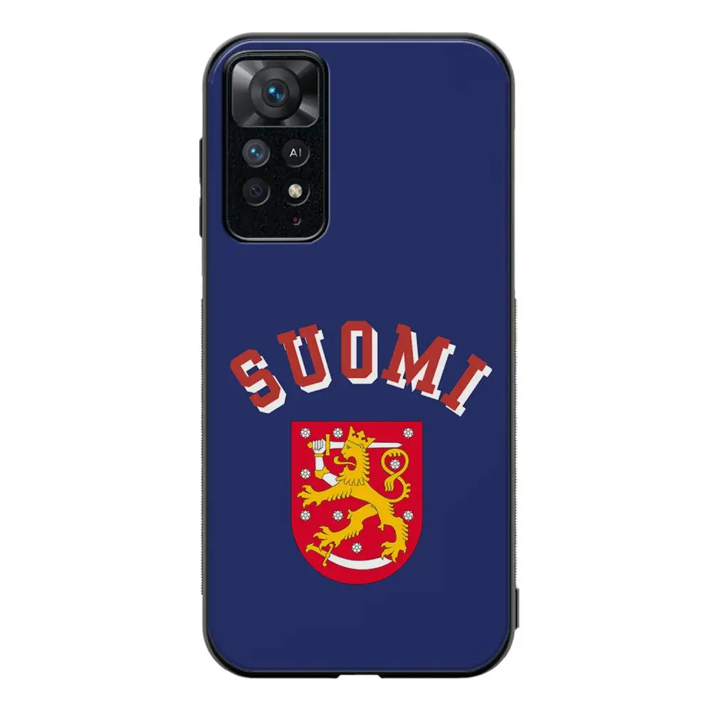 Xiaomi Redmi Note 11 Pro jääkiekko suojakuoret - Leijonat Suomi - Ei