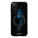 Xiaomi Redmi Note 11 Pro suojakuoret - Blue Smoke On Black