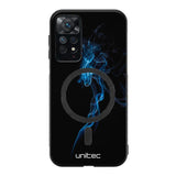 Xiaomi Redmi Note 11 suojakuoret - Blue Smoke On Black