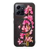 Xiaomi Redmi Note 12 4G kukka suojakuoret - Pink Flowers