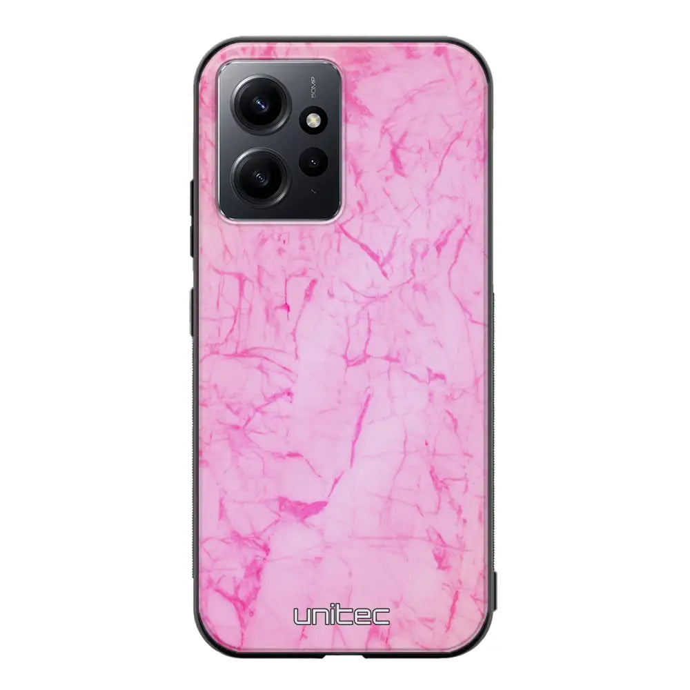 Xiaomi Redmi Note 12 4G marmori suojakuoret - Light Pink Marble - Ei