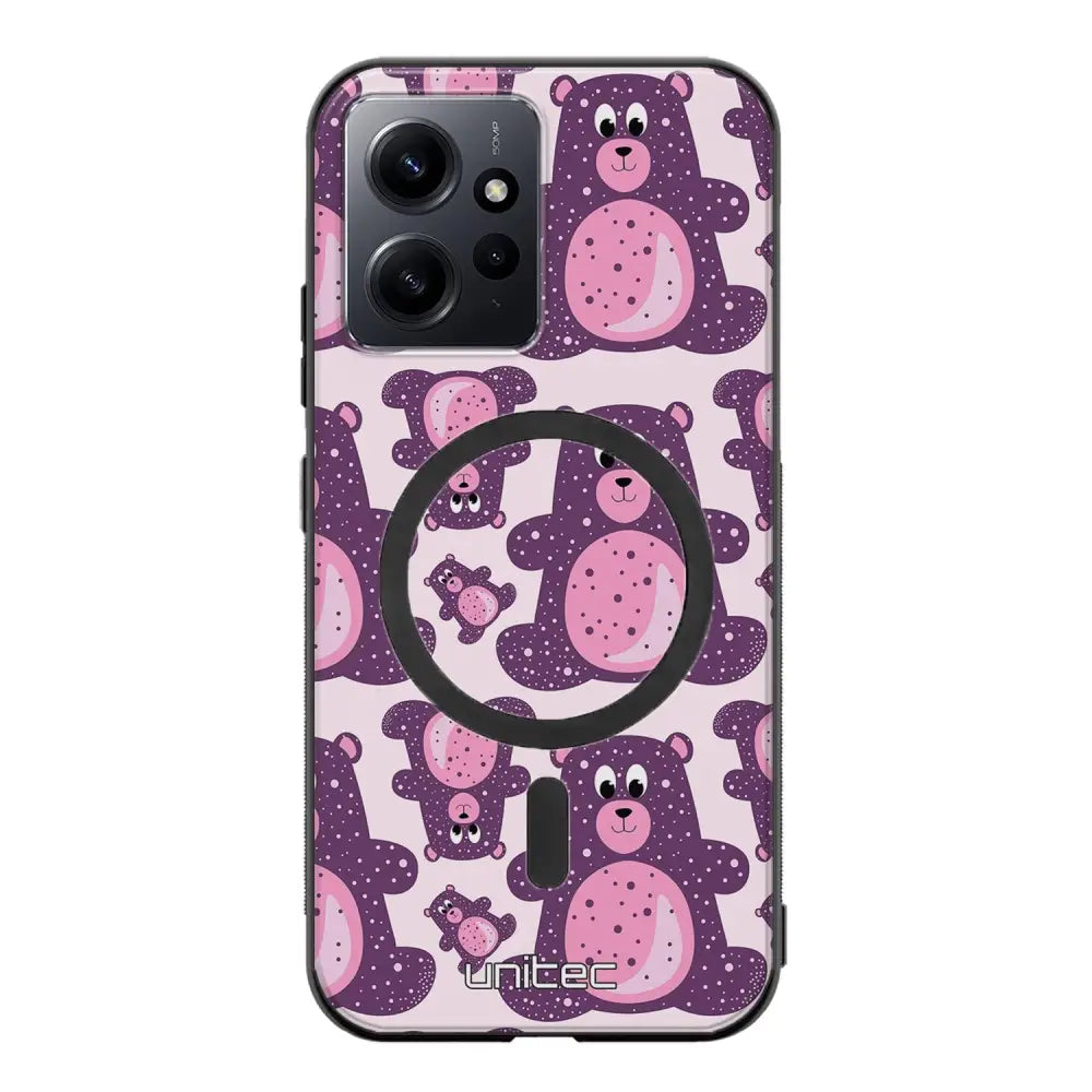 Xiaomi Redmi Note 12 4G suojakuoret - Purple Teddy Bear