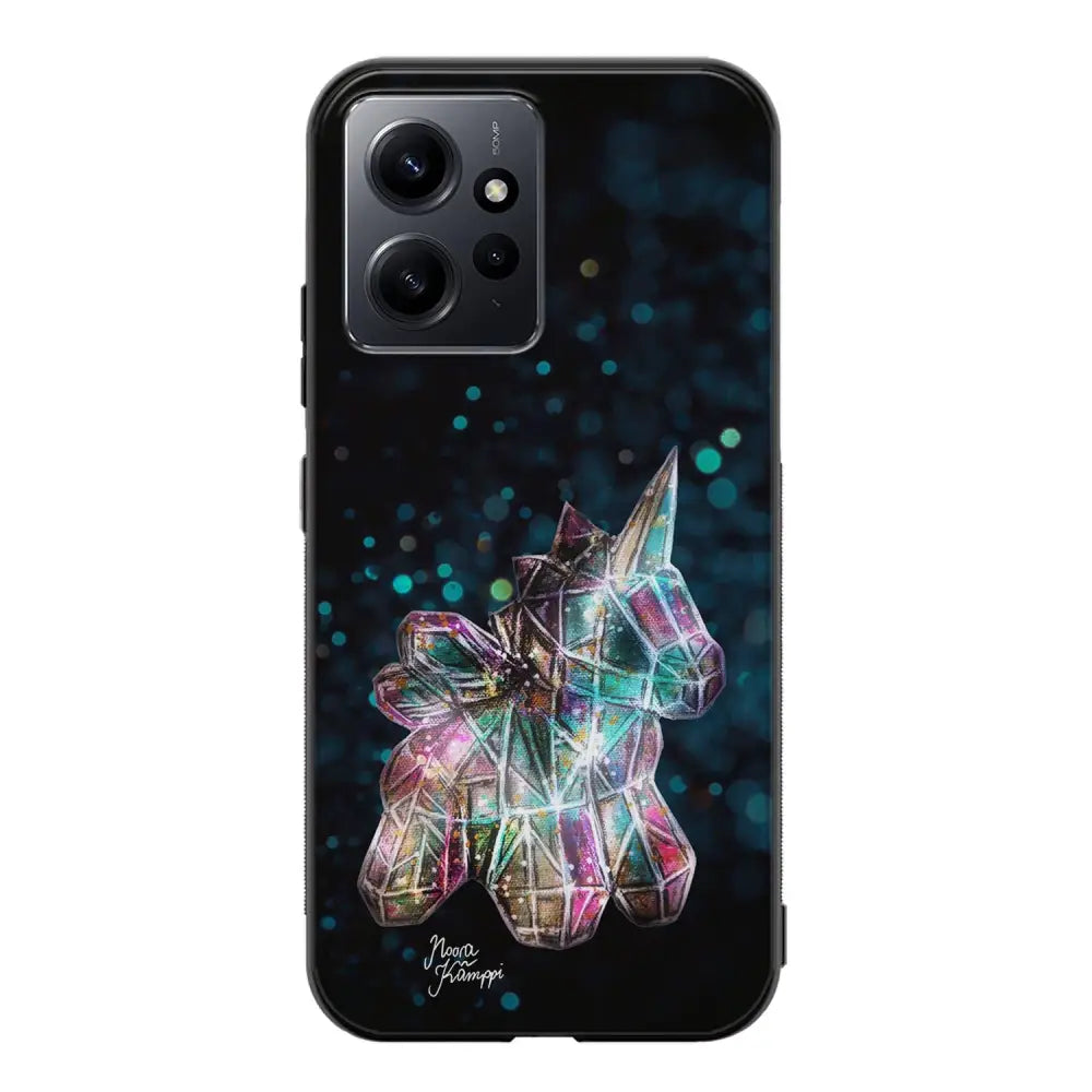 Xiaomi Redmi Note 12 4G unicorn suojakuoret - Sininen - Noora Kämppi - Ei