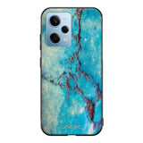 Xiaomi Redmi Note 12 5G marmori suojakuoret - Turquoise Marble - Ei