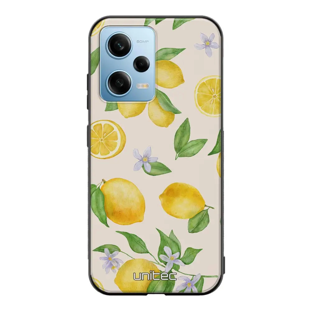 Xiaomi Redmi Note 12 Pro hedelmä suojakuoret - Lemon - Ei