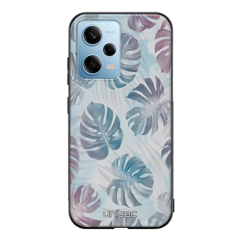Xiaomi Redmi Note 12 Pro kukka suojakuoret - Monstera Texture - Ei