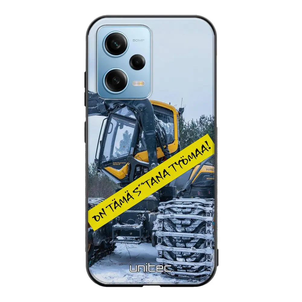 Xiaomi Redmi Note 12 Pro meemi suojakuoret - Työmaa - Ei
