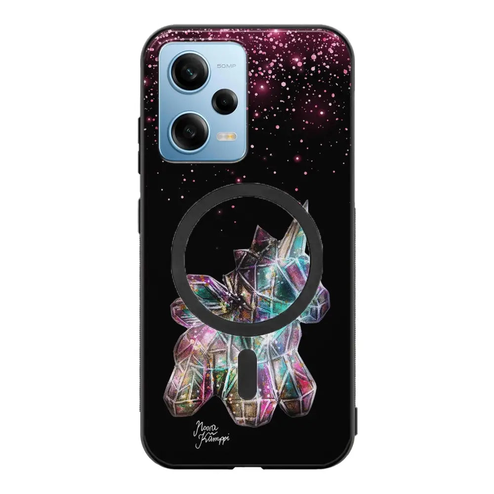 Xiaomi Redmi Note 12 Pro unicorn suojakuoret - Pinkki - Noora Kämppi