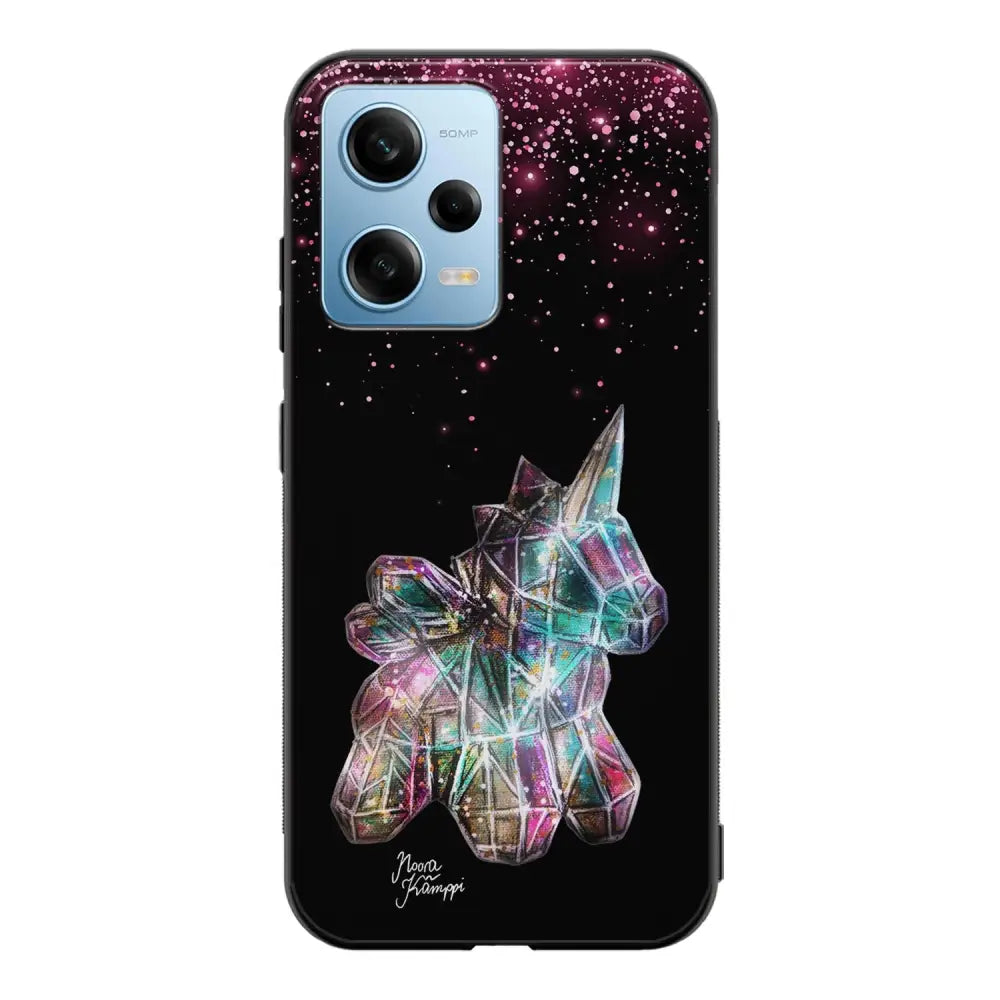 Xiaomi Redmi Note 12 Pro unicorn suojakuoret - Pinkki - Noora Kämppi - Ei