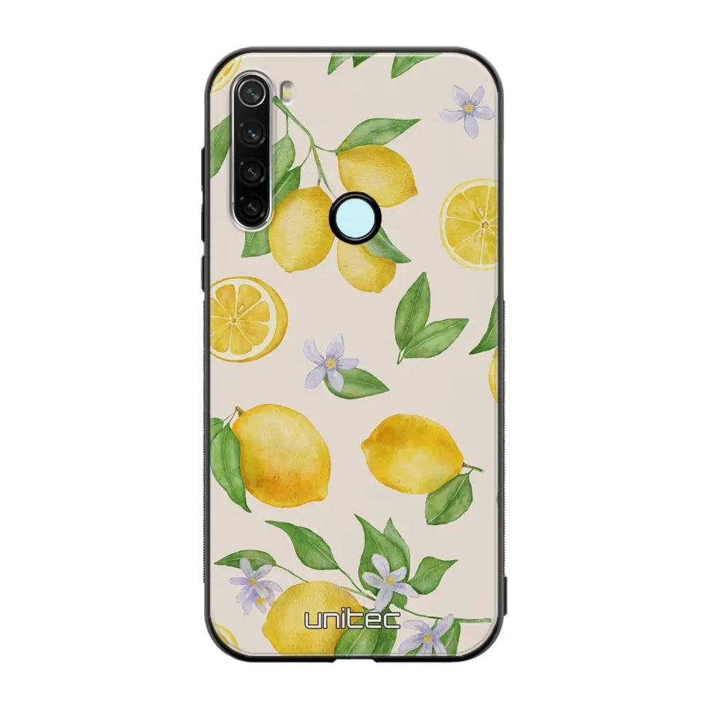 Xiaomi Redmi Note 8T hedelmä suojakuoret - Lemon - Ei