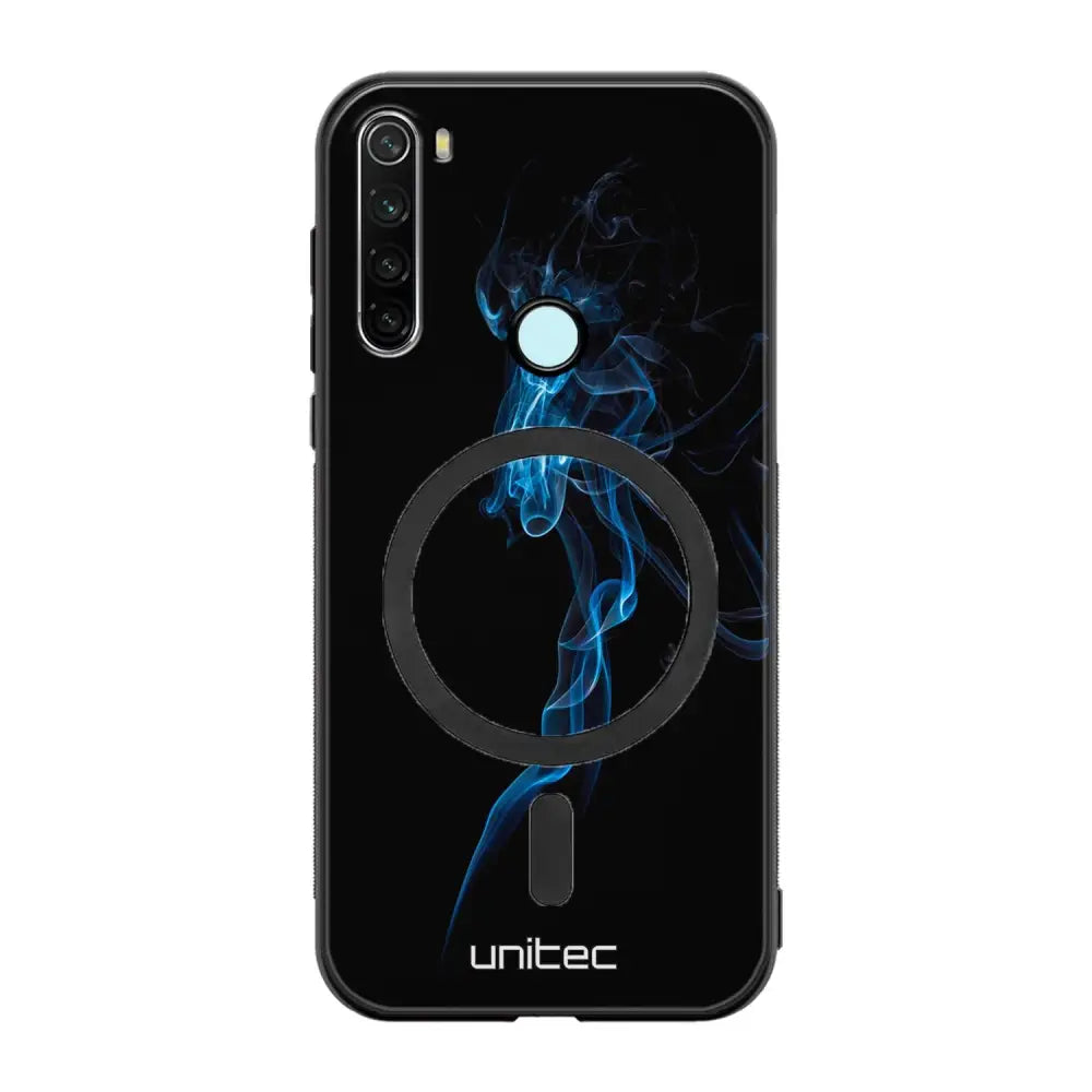 Xiaomi Redmi Note 8T suojakuoret - Blue Smoke On Black